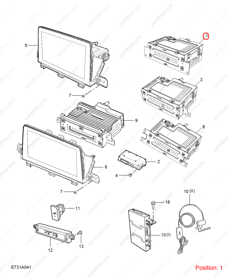 10641092|10641092 | Navigation computer | MG parts | | | MG HS | PartsFinds