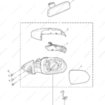 10672168|10672168 | Reverse mirror glass | MG parts | | | MG ZS | PartsFinds
