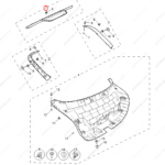 10692612|10692612 | Tailgate trim panel | MG parts | | | MG6 | PartsFinds
