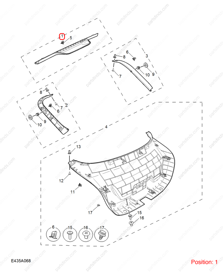 10692612|10692612 | Tailgate trim panel | MG parts | | | MG6 | PartsFinds