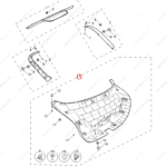 10692615|10692615 | Tailgate trim panel | MG parts | | | MG6 | PartsFinds
