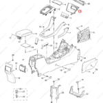 10707722|10707722 | STORAGE COMPARTMENT | MG parts | | | MG ZS | PartsFinds
