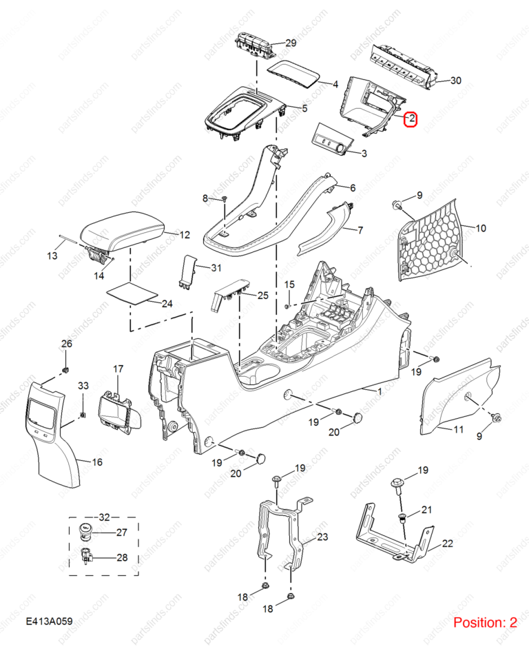 10707722|10707722 | STORAGE COMPARTMENT | MG parts | | | MG ZS | PartsFinds