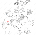 10707735|10707735 | STORAGE COMPARTMENT | MG parts | | | MG ZS | PartsFinds