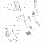 10732874|10732874 | Clutch pedal | MG parts | | | MG5 | MG GT | PartsFinds