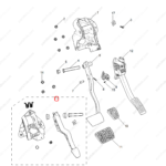 10732879|10732879 | Clutch pedal | MG parts | | | MG6 | PartsFinds
