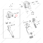 10741122|10741122 | Clutch pedal | MG parts | | | MG ZS | PartsFinds
