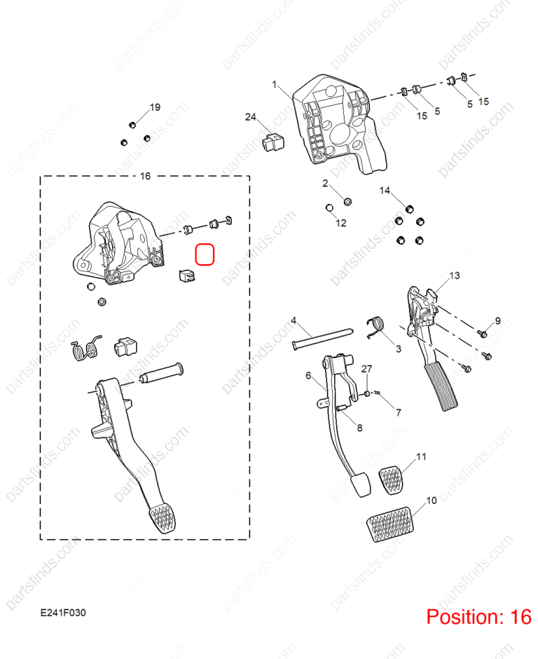 10741122|10741122 | Clutch pedal | MG parts | | | MG ZS | PartsFinds