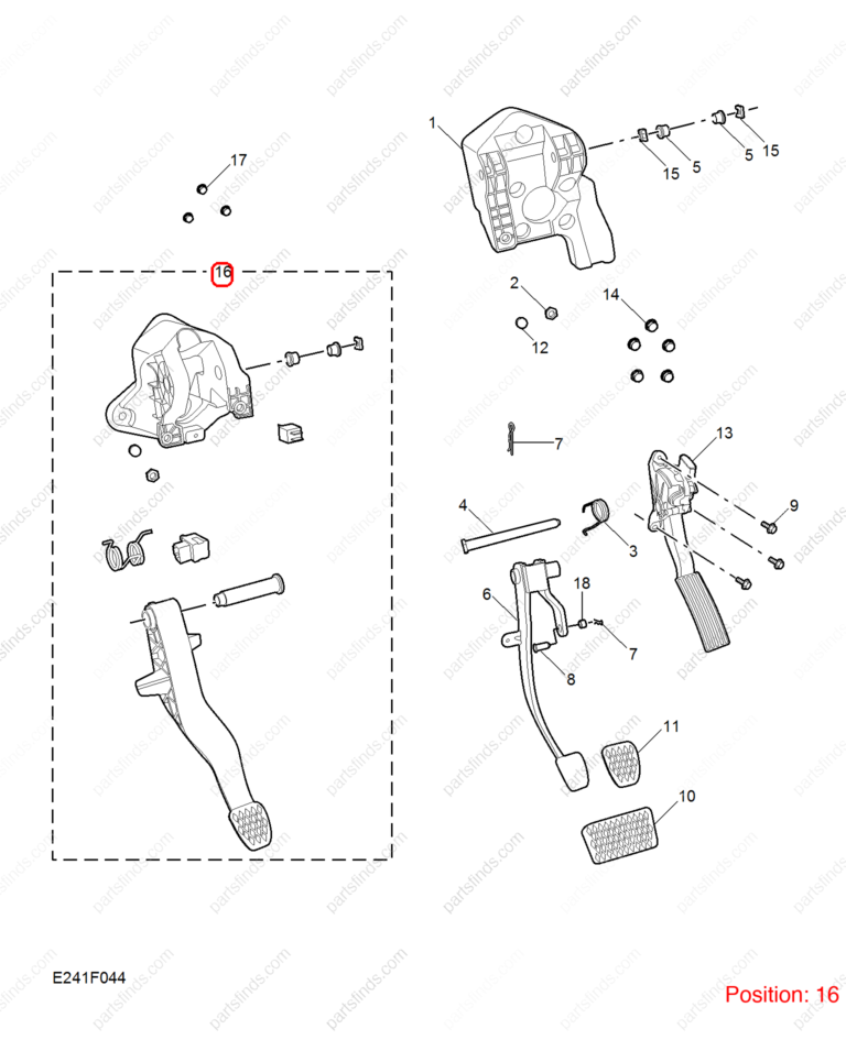 10741123|10741123 | Clutch pedal | MG parts | | | MG ZS | PartsFinds