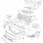 10747208SPRP|10747208SPRP | Front grille trim | MG parts | | | MG GT | PartsFinds