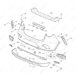 10756348|10756348 | Bumper trim panel | MG parts | | | MG ZS | PartsFinds