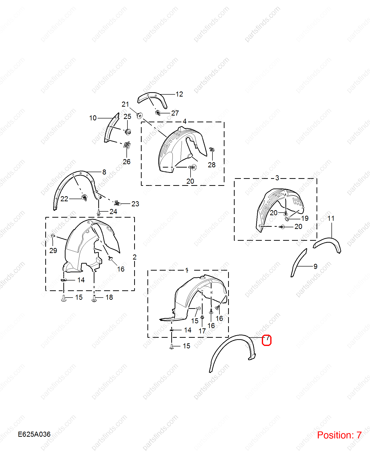 10788796|10788796 | Wheel eyebrow | MG parts | | | MG HS | PartsFinds 10788796|10788796 | Wheel eyebrow | MG parts | | | MG HS | PartsFinds