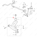 10816674|10816674 | Control arm | MG parts | | | MG5 | PartsFinds