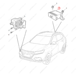 10826525|10826525 | Pedestrian protection collision computer | MG parts | | | MG HS | PartsFinds