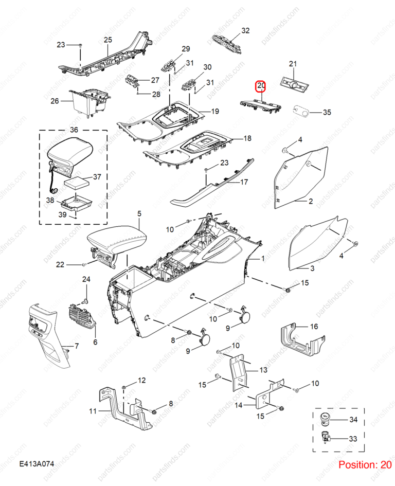 10837481|10837481 | STORAGE COMPARTMENT | MG parts | | | MG HS | PartsFinds