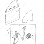 10853703|10853703 | Rear Left Door Window Regulator | MG parts | | | MG5 | PartsFinds