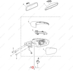 10855737|10855737 | Reverse mirror glass | MG parts | | | MG5 | PartsFinds