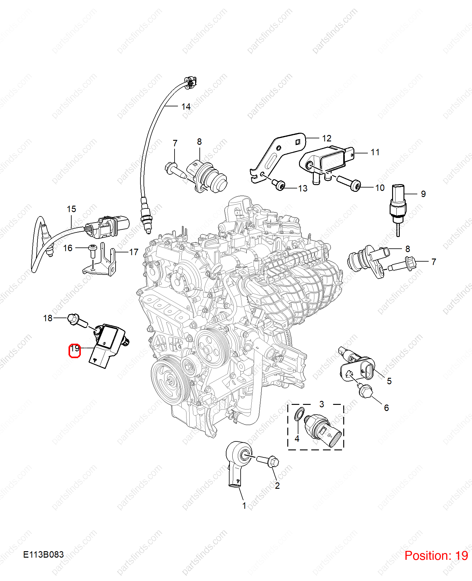 10862689|10862689 | Intake air pressure sensor | MG parts | | | MG5 | PartsFinds 10862689|10862689 | Intake air pressure sensor | MG parts | | | MG5 | PartsFinds