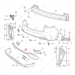10876756|10876756 | Bumper trim panel | MG parts | | | MG HS | PartsFinds