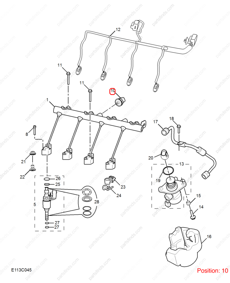10899141|10899141 | Fuel pressure sensor | MG parts | | | MG ZS | RX5 | MG HS | PartsFinds