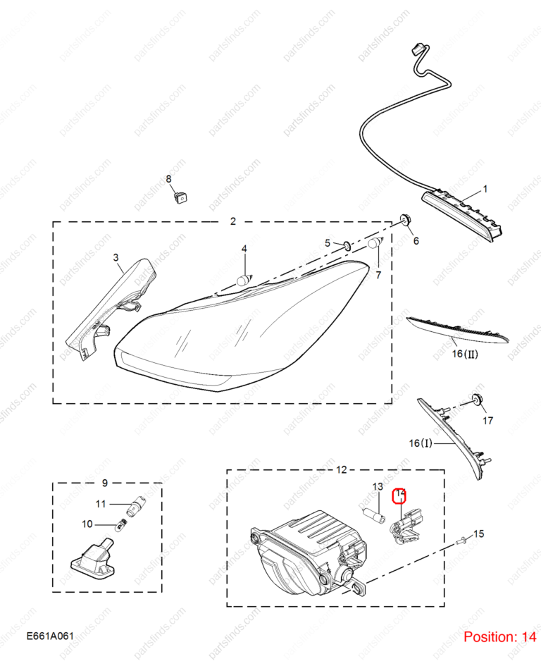 10912061|10912061 | Light bulb socket | MG parts | | | MG GT | PartsFinds