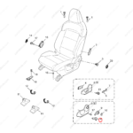 11022708PHD|11022708PHD | Seat adjustment handle | MG parts | | | MG GT | PartsFinds