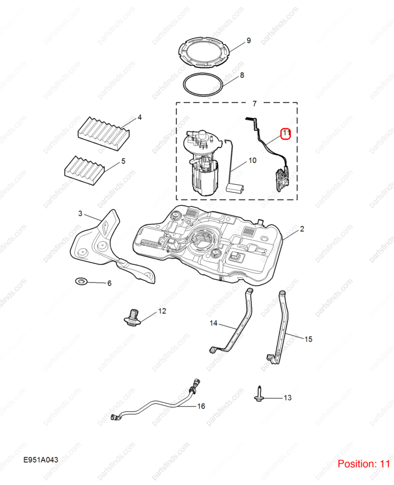 11042246|11042246 | Fuel Level Sensor | MG parts | | | MG5 | PartsFinds