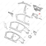 11046411SEPP|11046411SEPP | Fender Liner | MG parts | | | MG GT | PartsFinds