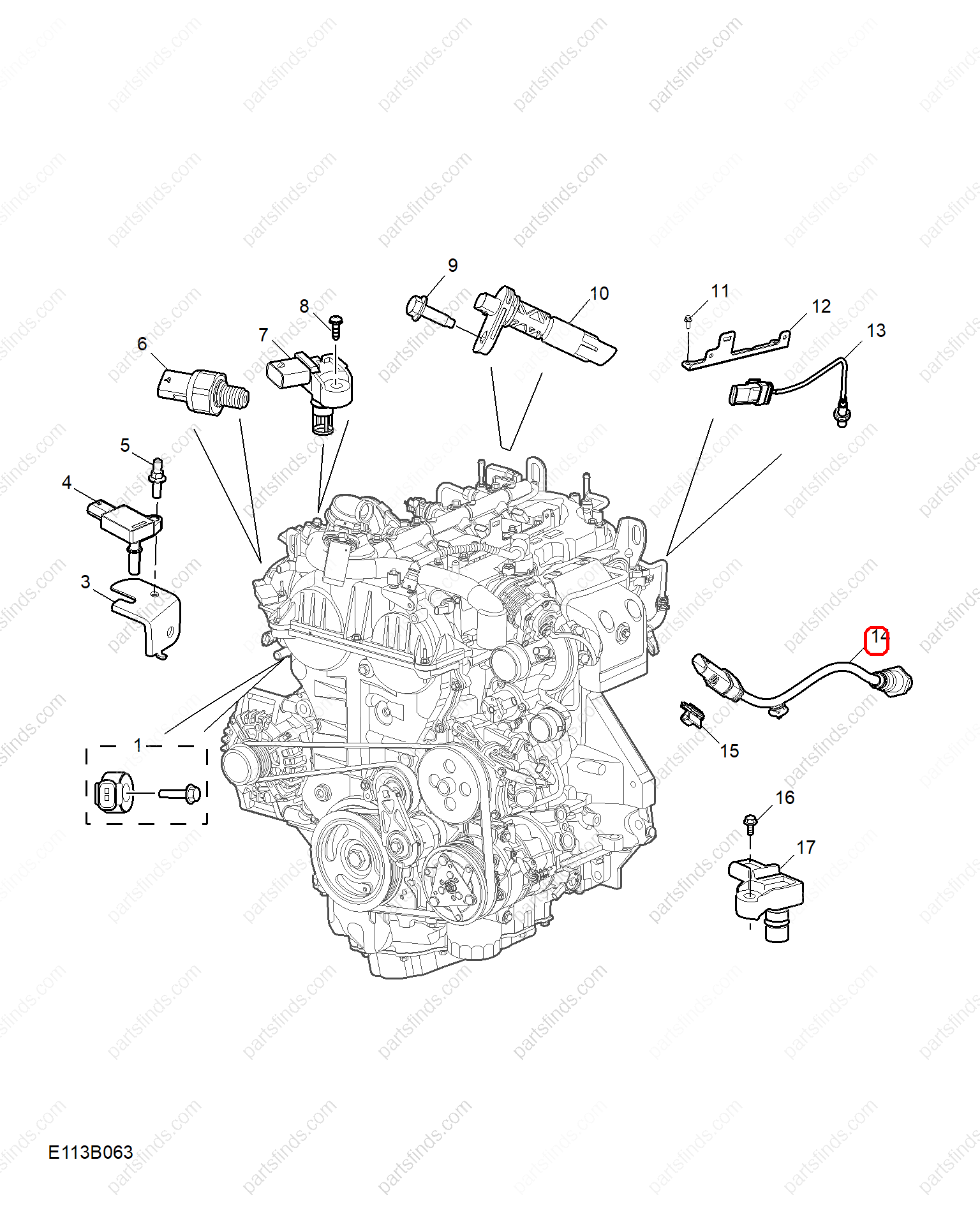 11139411|11139411 | Oxygen sensor | MG parts | | | MG GT | PartsFinds 11139411|11139411 | Oxygen sensor | MG parts | | | MG GT | PartsFinds