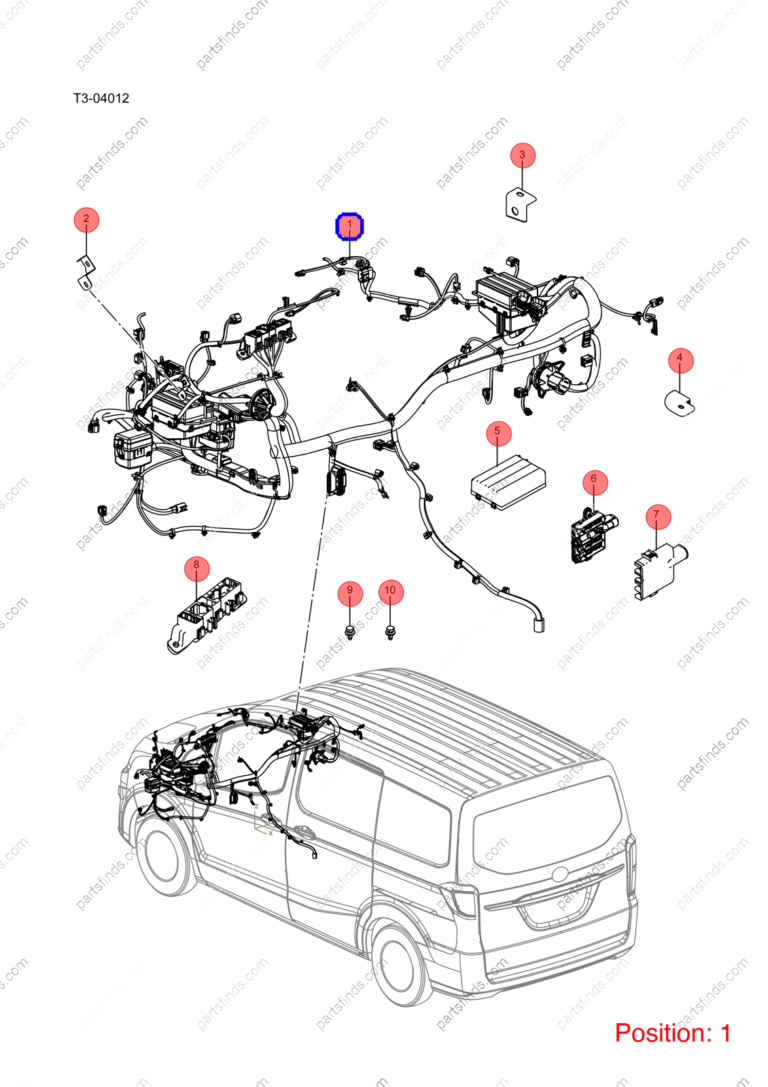 11255259-00|1125525900 | Engine wiring harness | BYD parts | VBEV-4011100 | VBEV4011100 | eT3 | PartsFinds