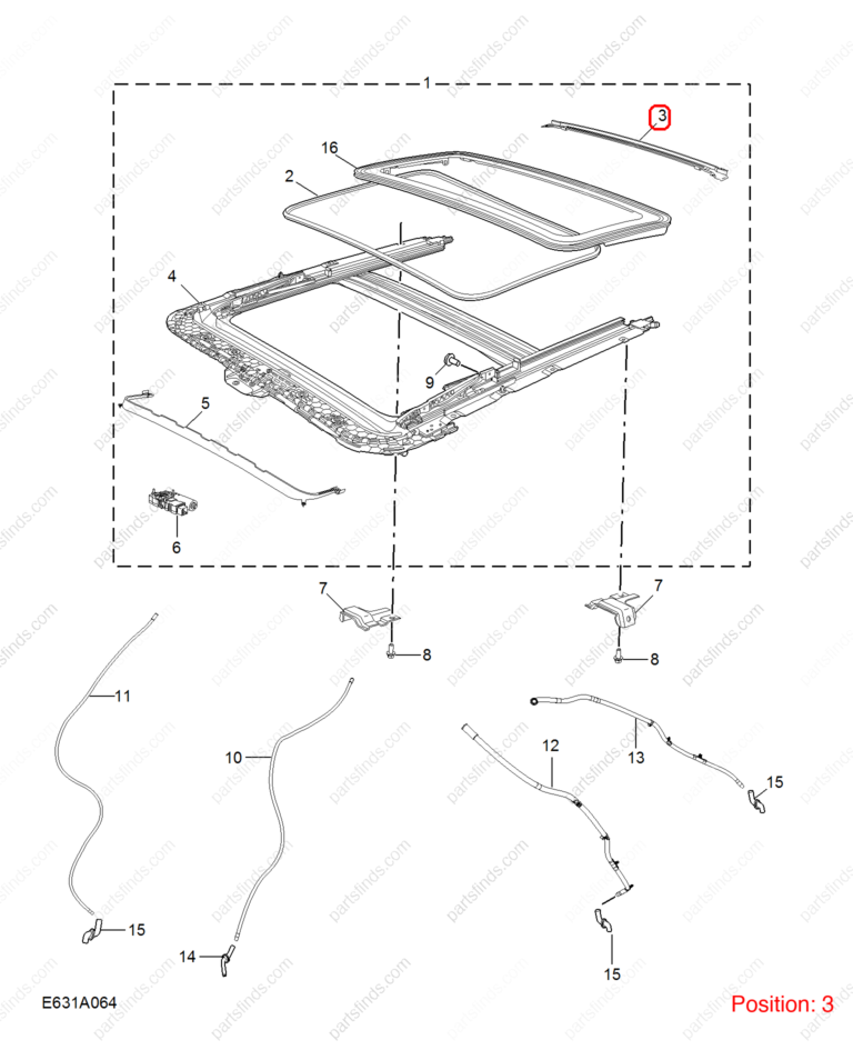 11336002|11336002 | Drain trough trim panel | MG parts | | | MG5 | PartsFinds