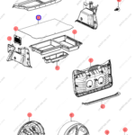 11341604-00|1134160400 | Spare tire upper cover panel | BYD parts | SC-5608010 | SC5608010 | Atto3 PRO EV | Yuan PRO EV | PartsFinds