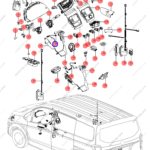 11517257-00|1151725700 | Steering wheel wiring harness | BYD parts | VBEV-4003230A | VBEV4003230A | eT3 | PartsFinds