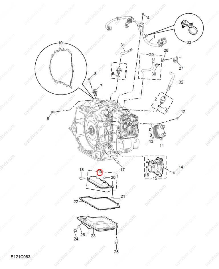 11569267|11569267 | Transmission filter | MG parts | | | MG HS | MG5 | MG GT | PartsFinds