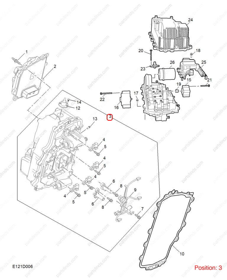 11622508|11622508 | Transmission valve body | MG parts | | | MG GS | RX5 | MG HS | PartsFinds