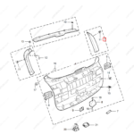 11720525NBC|11720525NBC | Tailgate trim panel | MG parts | | | MG HS | PartsFinds