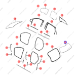 11784710-00|1178471000 | Windshield | BYD parts | ST-6303100 | ST6303100 | Tang EV | PartsFinds