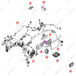 11963828-00|1196382800 | Interior mirror | BYD parts | ST-8201100 | ST8201100 | Tang EV | PartsFinds