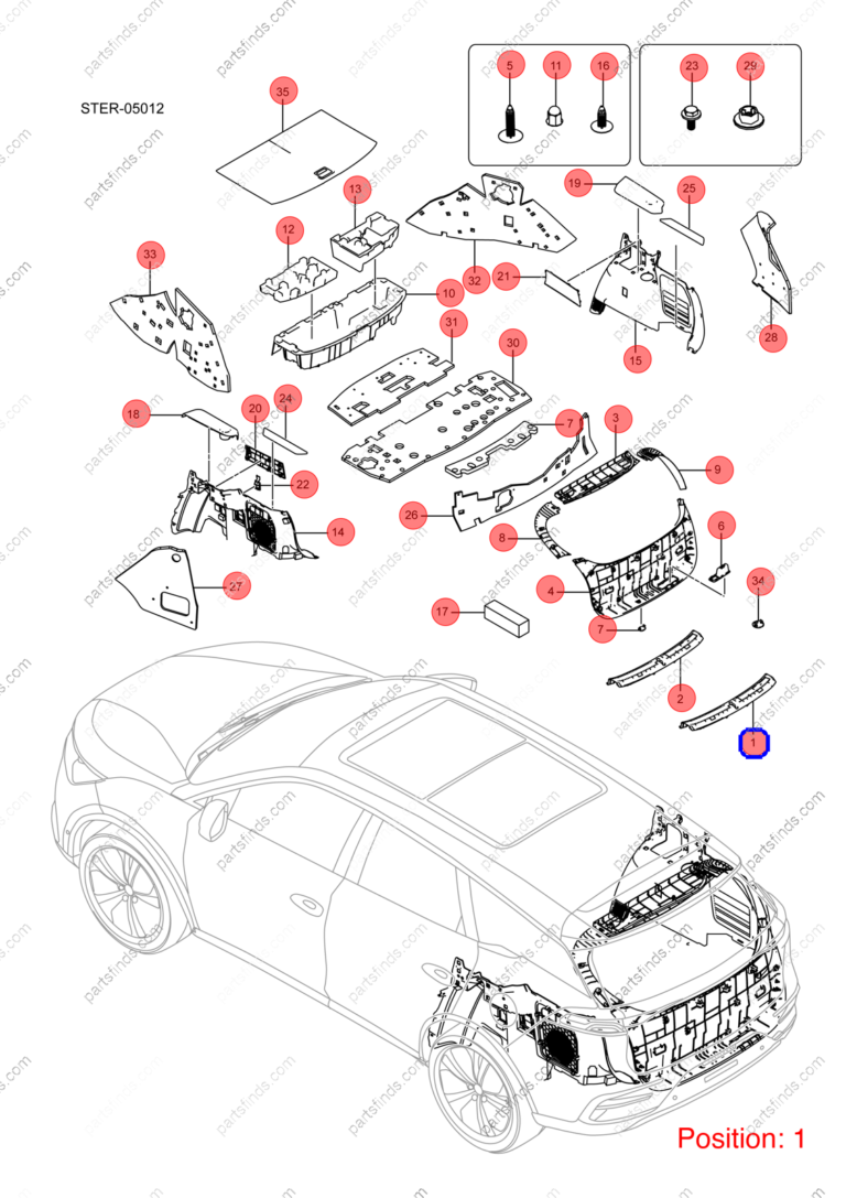 12368583-00|1236858300 | Door sill trim | BYD parts | ST-5602070-00A7 | ST560207000A7 | Tang EV | PartsFinds