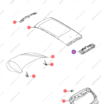 12459423-00|1245942300 | Roof beam | BYD parts | ST-5701300/77 | ST570130077 | Tang EV | PartsFinds