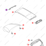 12459431-00|1245943100 | Roof beam | BYD parts | ST-5701200/77 | ST570120077 | Tang EV | PartsFinds