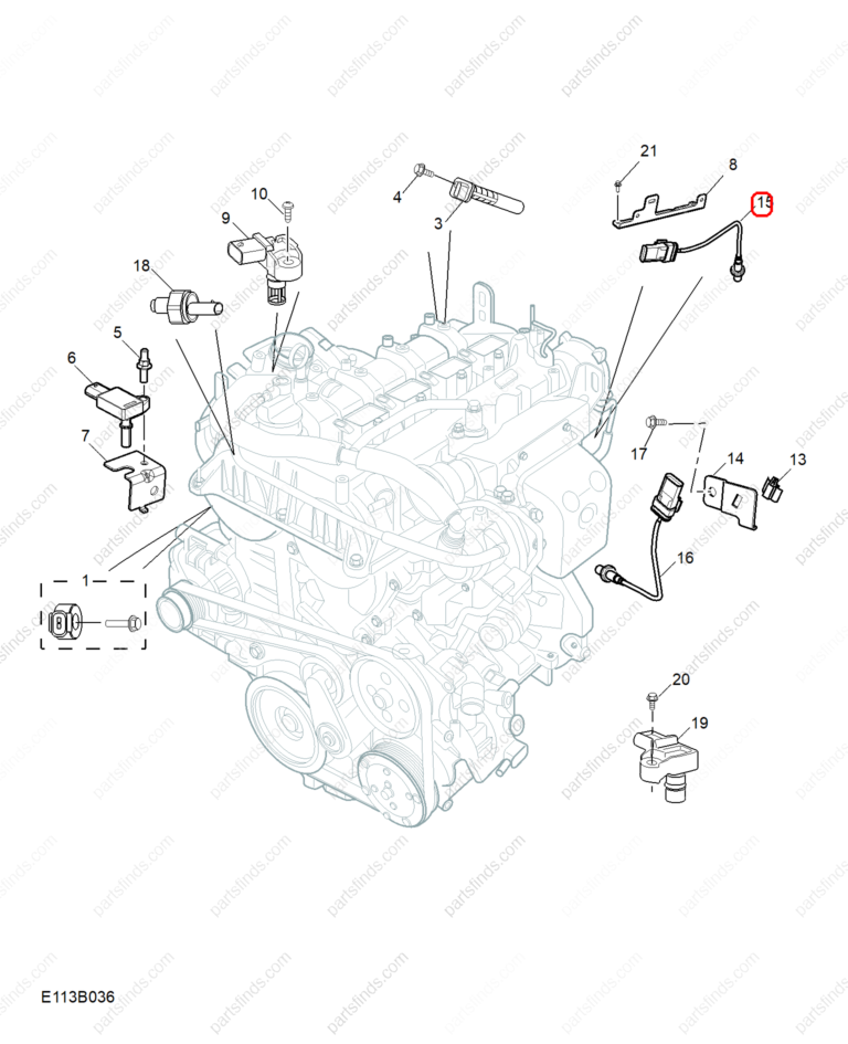 12637338|12637338 | Oxygen sensor | MG parts | | | MG ZS | RX5 | MG HS | PartsFinds