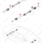 12641999-00|1264199900 | Axle Shaft | BYD parts | HC-2201020 | HC2201020 | Han EV | PartsFinds