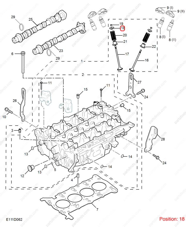 12643635|12643635 | Valve spring seat | MG parts | | | MG ZS | RX5 | MG HS | PartsFinds