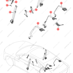 12665798-00|1266579800 | Seat belt | BYD parts | HC-5811020A | HC5811020A | Han EV | PartsFinds