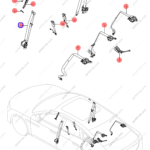 12665809-00|1266580900 | Seat belt | BYD parts | HC-5811010A | HC5811010A | Han EV | PartsFinds