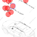 12753893-00|1275389300 | Side air curtain | BYD parts | SA2FC-5820700-D1 | SA2FC5820700D1 | Song PRO EV | PartsFinds