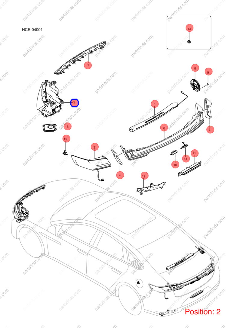 12780054-00|1278005400 | Headlight | BYD parts | HCE-4121020 | HCE4121020 | Han EV | PartsFinds