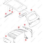 12794766-00|1279476600 | Roof beam | BYD parts | SA2FC-5701412/70 | SA2FC570141270 | Song PRO DM-i | PartsFinds