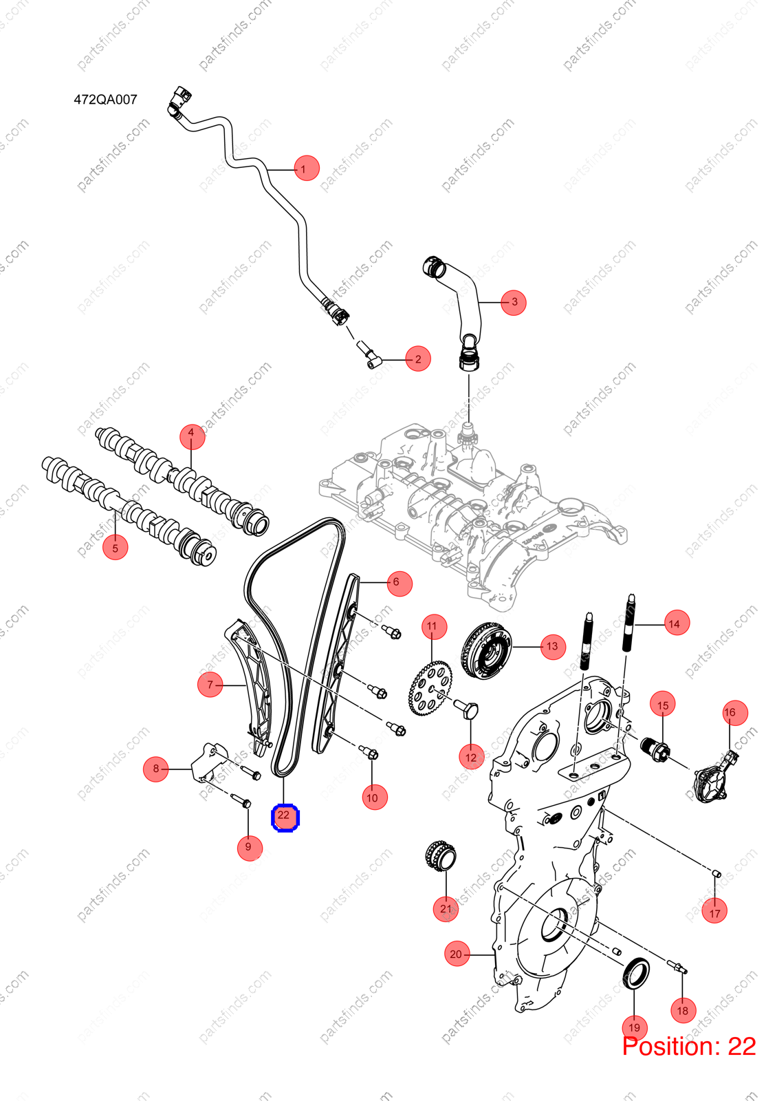 12798671-00|1279867100 | Timing chain | BYD parts | 472QA-1021100 | 472QA1021100 | Qin PLUS DM-i | Song PLUS DM-i | Song PRO DM-i | PartsFinds 12798671-00|1279867100 | Timing chain | BYD parts | 472QA-1021100 | 472QA1021100 | Qin PLUS DM-i | Song PLUS DM-i | Song PRO DM-i | PartsFinds